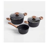 Batería de cocina 5 piezas emotion aluminio forjado