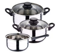 Wellhome Batería de Cocina 5pc Acero Inoxidable | Alta Calidad y Durabilidad