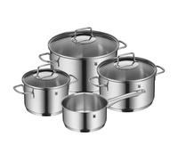 Batería de cocina ASTORIA, juego de 4 piezas, plateado, acero inoxidable, WMF