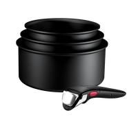 Batería de cocina INGENIO EXCELLENCE FUSION 16 + 18 + 20 cm, juego de 4 piezas, antiadherente, Tefal
