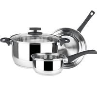 Batería de cocina - Magefesa STYLE, Apta para todo tipo de fuego, Acero Inoxidab