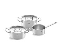 Batería de cocina ORIGINAL-PROFI COLLECTION, con cacerola, juego de 3 piezas, Fissler