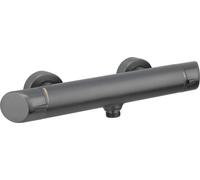 Batería de ducha de pared Deante Titanium, fabricada en latón, con dos mandos, mezcladora, de 91 mm de altura, con garantía de 7 años