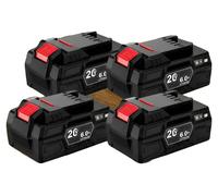 Batería de iones de litio recargable, con una capacidad de 6000 mAh, compatible con herramientas Parkside, paquete de 4 unidades