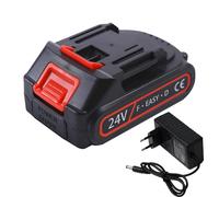 Batería de litio recargable de 8000mAh y 24V para herramientas eléctricas Makita, herramientas eléctricas de repuesto, batería de iones de litio con cargador de EE. UU./UE 1 Charger