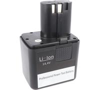 Batería de reemplazo compatible con baterías de iones de litio Gesipa de 14,4 voltios y 4,0 Ah. No es una batería Gesipa original