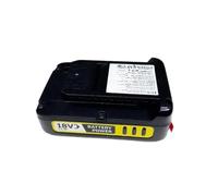 Batería De Repuesto De 18V 2,6Ah Compatible Con Kaercher Aspiradora | Batería de 18V 2.6Ah Pantalla LCD en tiempo real Protección IPX5 Protección BMS inteligente(18V3.5ah)