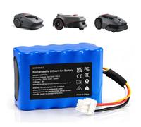 Batería de repuesto MBPM20 de 18 V 5500 mAh para robot cortacésped, batería de iones de litio compatible con MOVA 600/1000, ViAX 250/500 y LiDAX Ultra 800/1200/1600