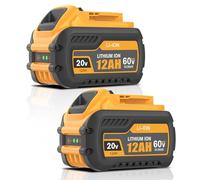 Batería de repuesto mejorada de 12000 mAh para Dewalt Flexvolt 20 V/60 V Max compatible con Dewalt 20/60 voltios 12.0 Ah DCB609 DCB606 DCB612 DCB200 DCB201 DCB203 DCB204 DCB206 herramientas