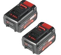 Batería de repuesto para Einhell 18 V, compatible con herramientas eléctricas inalámbricas Einhell Tools X-Change 4511396 4511437neu PXBP-600 PX-BAT52 (6000 mAh, 2 unidades)