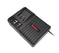 Batería Kress Combopack, 2 x 20V / 6.0Ah + Cargador de 6A, en caja