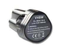 BATERÍA LI-Ion 1500mAh 10.8V en Negro Apta para MAKITA CC330, CC330D, CC330DW etc. sustituye a: 194550-6, 194551-4, BL1013, 195332-9, BL1014
