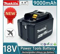Batería Makita 18v 9000mAh BL1860 BL1850B BL1850 BL1840 BL1830 y cargador, baterías de repuesto de 18v para herramientas eléctricas 2PCS 5.0Ah