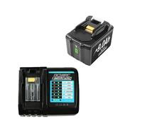 Batería Makita BL1860B, 18V, 90Ah, batería de larga duración, 1B 1C