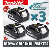 Batería Makita de 18V para herramientas eléctricas Makita de 18V. La batería recargable Makita BL1860B de 18V puede reemplazar la BL1850B LXT400. 2PCS 6.0Ah