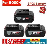 Batería Original NUEVA para BOSCH 18V GBA 18V 6Ah 18V Profesional GBA GSR GSB BAT609G BAT622 BAT618G con Indicador de Nivel de Combustible 3pcs battery 6.0AH