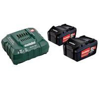 Batería-pack metabo base-set 5,2 ah 18 v - 2 x li gigafish extreme -