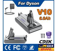 Batería Powtree de 6.0Ah/8.0Ah para Dyson V10, Absolute Animal V10 SV27, Aspiradora Total Clean de 25.2V, para DYSON SV12 V10 8.0 Battery Charger