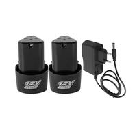 Batería recargable de iones de litio de 12 V y 1500 mAh, compatible con destornillador eléctrico, taladro eléctrico, mini amoladora angular.(1 Charger)