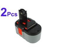 Batería recargable NiMH PowerSmart de 2x, 3000mAh, 24V, para herramientas eléctricas Powertools Bosch GBH 24V Professional, GBH 24VF, GSH 24V, GBH24V, GBH24VF, GSH24V, GBH 24 V, GBH-24V, GBH 24 VF, GS