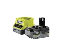 Batería RYOBI 18 V One+ LithiumPlus de 4,0 Ah y cargador rápido de 2,0 Ah RC18120B-140X