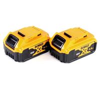 Baterías Dewalt DCB184 18V 5Ah / 5000mAh XR Li-Ion, 2 uds.