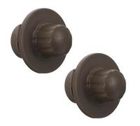 BATHVEVE 2 Piezas Tapón para Sombrilla Romana de Jardín, Tapa de Perilla, Plástico