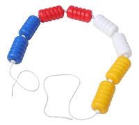 BATHVEVE Separador de Piscinas con Flotadores, Cuerda Divisoria 1 | Plástico, Diseño Modular de Separación, para Marcar Carriles y Límite Profundo, Uso Sencillo Color Aleatorio