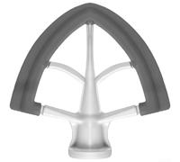 Batidor Borde Silicona 4.5-5QT Tilt-Head Batidor Borde Silicona(Gray) | Aluminio con silicona, borde flexible, para ideal para bizcochos y cremas, compatible K45, para fácil limpieza