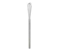 Batidor de acero inoxidable con extendido, alcance profundo para mezclar huevos de manera eficiente en cualquier recipiente