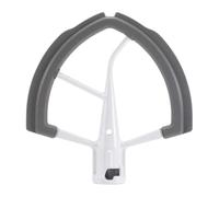 Batidor de silicona Flex Edge de 6 cuartos de galón, batidor versátil para | Soporte de paleta para mezclador, accesorio para mezclador, raspador de cuenco flexible