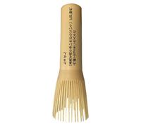 Batidor de té de 4,7 pulgadas, herramienta de mezcla de polvo reutilizable | Agitador manual de resina PP | Cepillo espumador de bebida de diseño dividido, para Latte, café, leche, té, café