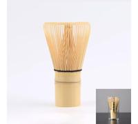 Batidor matcha de bambú natural, batidor de matcha tradicional hecho a mano,matcha kit ceremonia japonés, batidor de bambú té matcha para la ceremonia del té, bebida 100 dientes