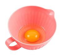 Batir Bowl Spout, no Slip Cookware, Heat Resistant Measure, Kitchen Accessory, Reliable Mixing Fixture, Easy Nest Supply, Portable Baking Gear, for Cooking Serving Soup Cake Egg 8.34*8.34*5.31 in
