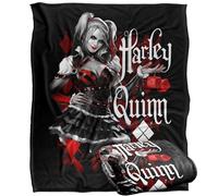Batman Arkham Knight Dice Manta súper Suave con Tacto Sedoso - 152 x 127 cm