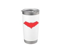 Batman Red Hood Logo Vaso térmico de acero inoxidable de doble pared
