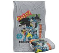 Batman Robin Kanji Cover Manta súper suave con tacto sedoso - 91 x 147 cm