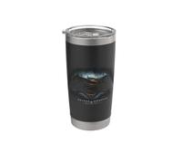 Batman v Superman Logo Vaso térmico de acero inoxidable de doble pared