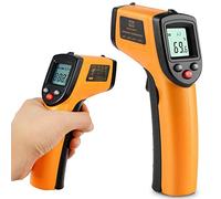 Battery digital laser thermometer with LCD up to 380°C