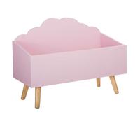 Atmosphera Cofre infantil Nuage estilo escandinavo 58x28x45,5 cm Rosa