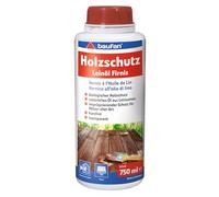 Baufan Barniz de aceite de linaza 2.0 750 ml - Barniz de aceite de linaza natural para el cuidado biológico de la madera, aceite de madera exterior e interior para muebles, encimeras y vallas