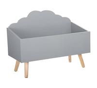 Atmosphera Cofre infantil Nuage 58 x 28 x 45.5 cm Gris
