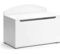 Baúl de juguetes Vicco Arno Blanco 85 x 63.7 cm con tapa, Model 43374
