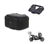 Baul Tr55 Pure Black + Herraje Baul + Pa KIT-569411