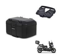 Baul Tr55 Pure Black + Herraje Baul + Pa KIT-569603