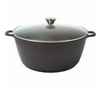 Baumalu Olla de cocción lenta con interior de cerámica y tapa, 36 cm