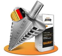 BAURIX® Broca Escalonada HSS Ø 5-35 mm - metal, plástico y madera