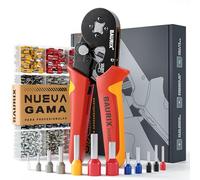 BAURIX® Crimpadora Punteras + 1820 Punteras - autoajuste 0,25-10 mm²