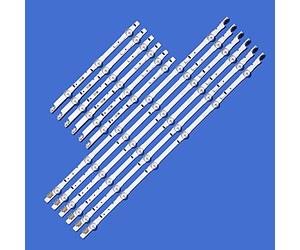BAVALU Tira de LED for iluminación Trasera NEW12 Uds for Samsung UE48H6400 UE48H6200AK BN96-30453A 30454A D4GE-480DCA 480DCB-R3 R2 38891A 38892A 30418A