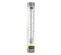 Baxnore LZM 20G Caudalímetro de líquido, caudalímetro de tubo acrílico, caudalímetro de rosca hembra G3/4 pulgadas, caudalímetro tipo tubo para negocios en el hogar